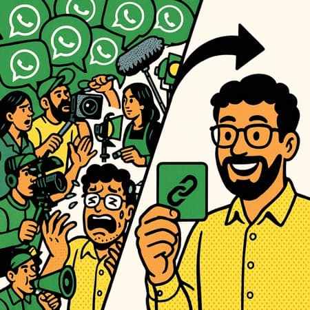 WhatsApp + deconfianza